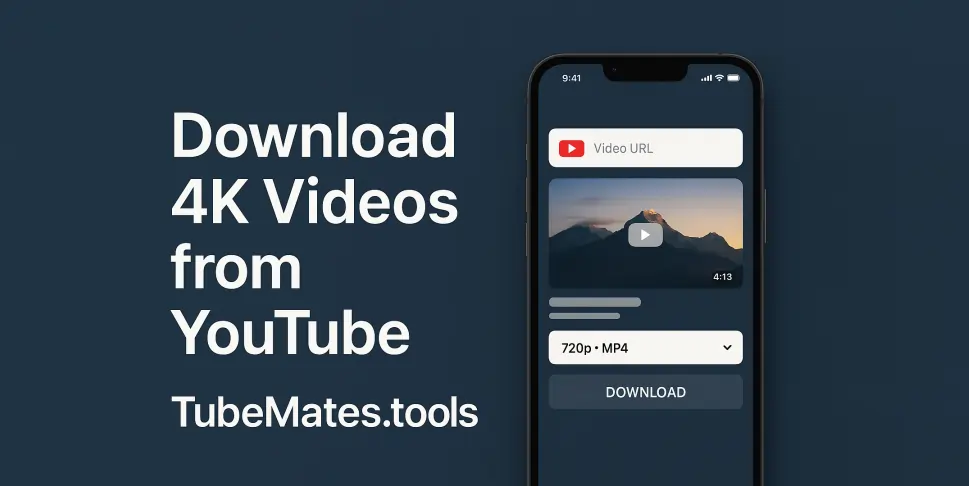 Download 4K Videos from YouTube